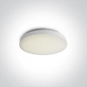 62022A/W/W WHITE LED PLAFO 20w WW IP20 230v