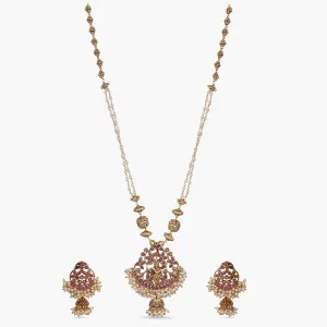 Bhavini Antique Pendant Set