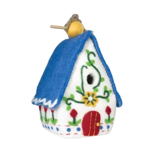 Felt Heidi Chalet Birdhouse Wild Woolies