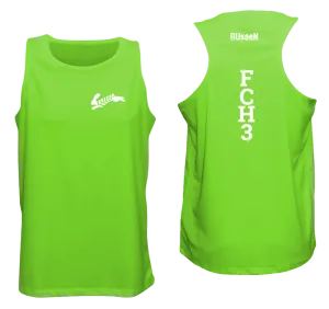 Men's Reflective Tank Top - Flour City H3 - FCH3 - Design 1