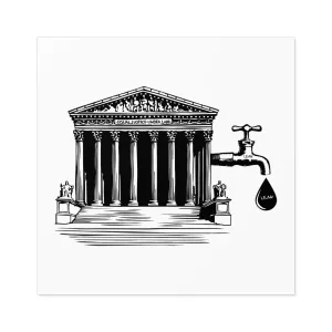 SCOTUS LEAK Sticker (Indoor\Outdoor) (3 sizes)