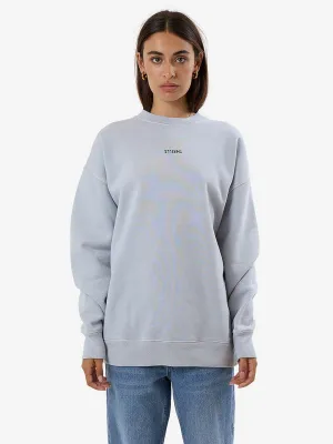 THRILLS Minimal Thrills Slouch Crew - ICEBERG