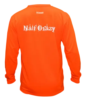 Unisex Reflective Long Sleeve Shirt - NEW 13.1 Half Crazy