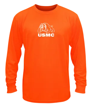 Unisex Reflective Long Sleeve Shirt - USMC